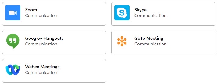 Slack app integration for quick meetings